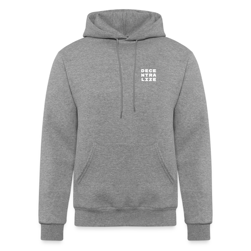 Decentralize Hoodie - heather gray
