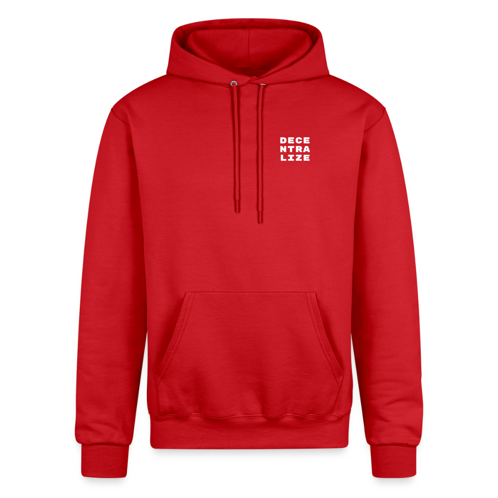 Decentralize Hoodie - Scarlet