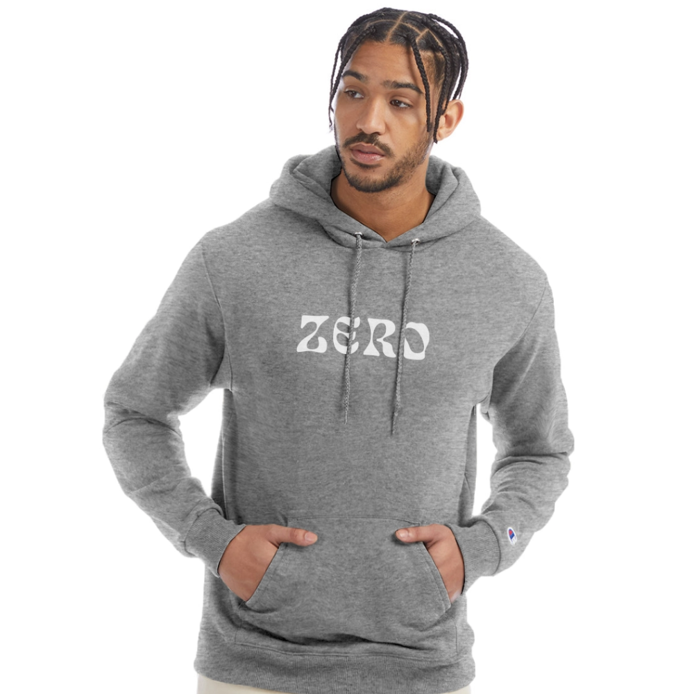 Zero Brand Logo - heather gray