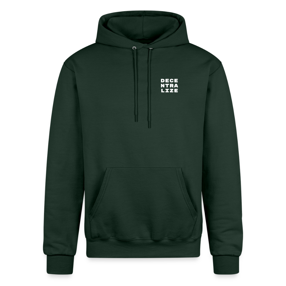 Decentralize Hoodie - Dark Green