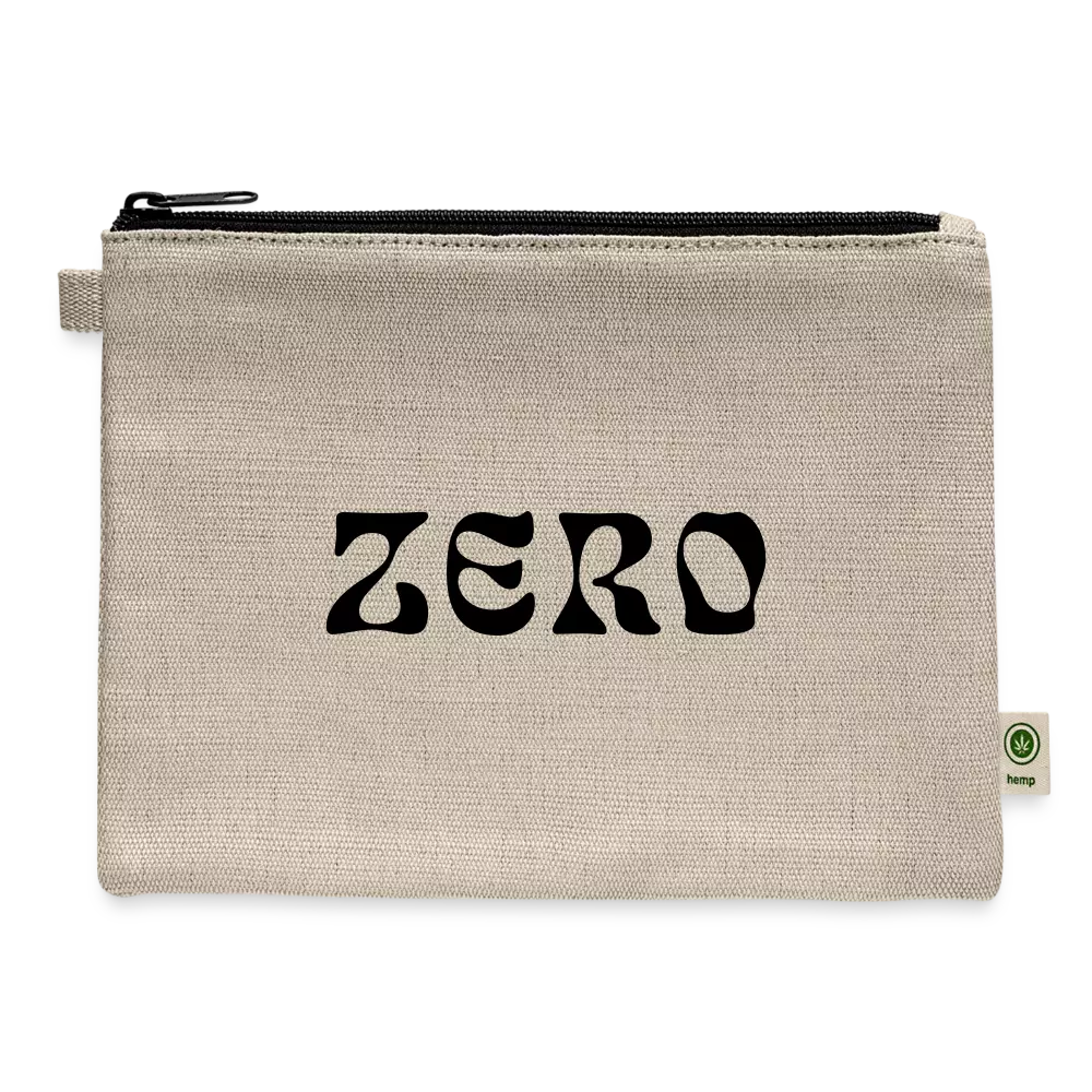 Zero Brand Logo Hemp Bag