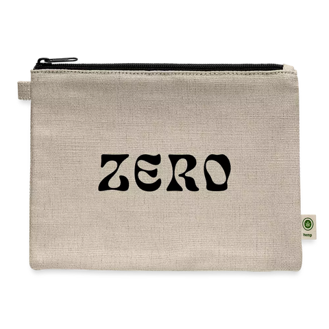 Zero Brand Logo Hemp Bag